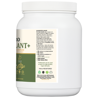VYTRO® PUREPLANT+ Vegan Protein Powder – Plant-Based Protein with Spirulina & Greens | High Protein, Digestive Support & Natural Energy Boost