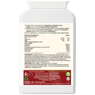 VYTRO BERRYGUARD+ Polyphenol Antioxidant Complex – 100 Vegan Capsules | Immunity, Skin & Energy Support